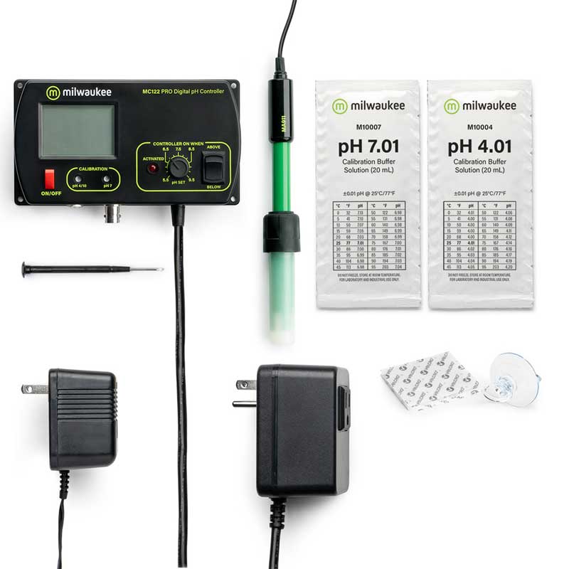 milwaukee-mc720-pro-ph-controller-4 Milwaukee MC720 Pro pH-Controller Dünge-Computer Lieferumfang